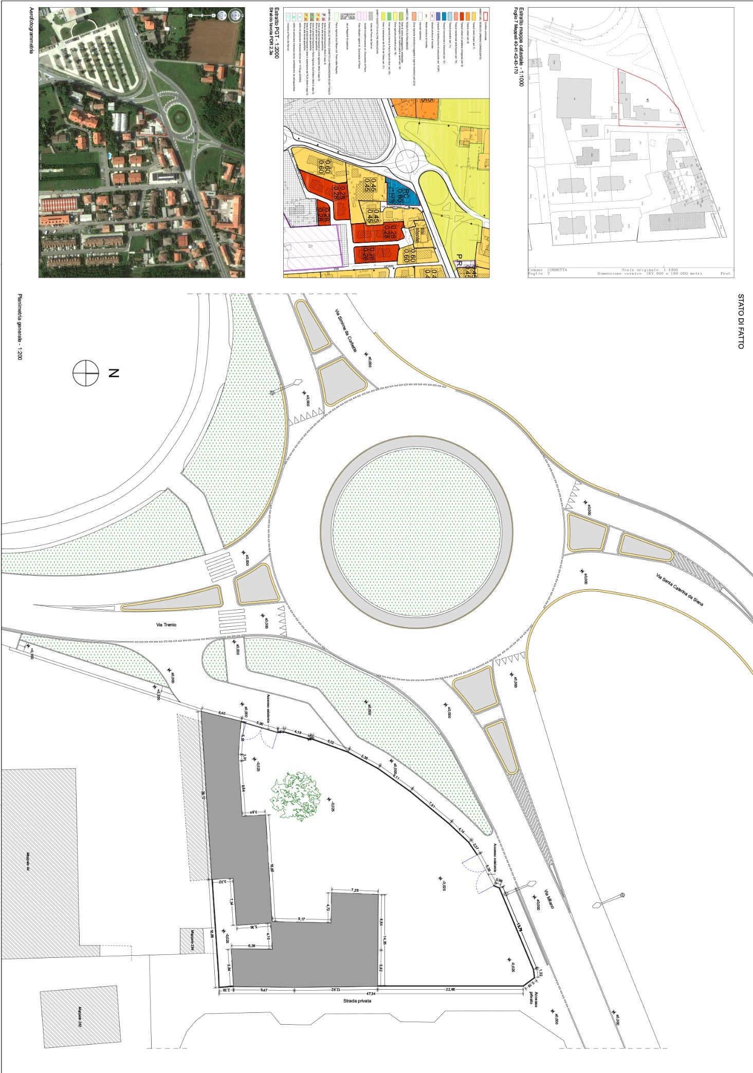 Terreno commerciale 1.600 mq Corbetta SS11 con progetto approvato | Lanzone Immobiliare S.r.l.